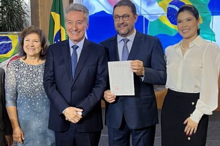 Deputado Roberto Hashioka prestigia diplomação do novo cônsul honorário do Japão em CG