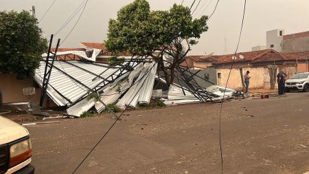 Nova Andradina e 56 cidades entram em alerta de vendaval