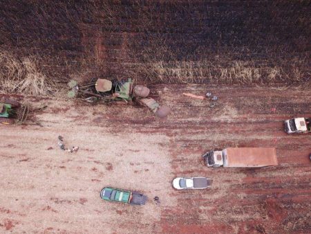 MPMS investiga usina por incêndio que atingiu mais de 3.397 hectares em Angélica, incluindo áreas protegidas