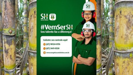 Nova Andradina: Energética Santa Helena segue com oferta de oportunidades de trabalho em diversas áreas!
