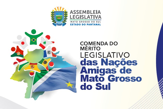 Sessão Solene de entrega da Comenda das Nações Amigas acontece amanhã na Alems