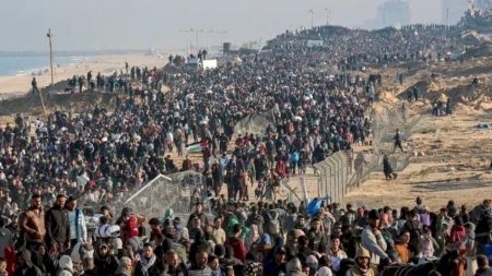 Cerca de 200 mil palestinos retornam a Gaza após cessar-fogo