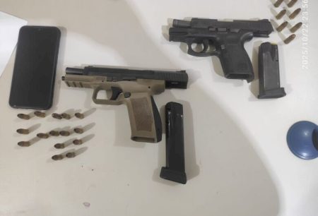 MS: operação da PC resulta na prisão de três homens e apreensão de armas de fogo