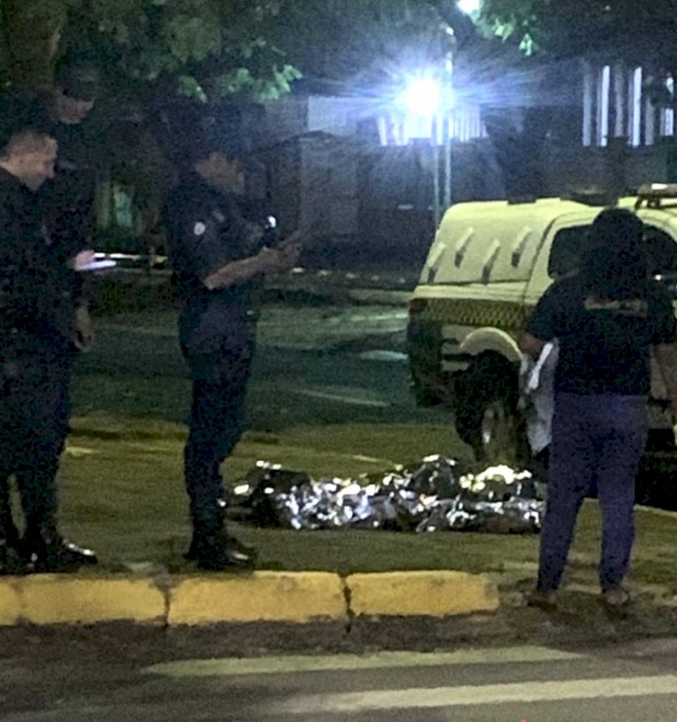 Homicídio é registrado na área central de Caarapó.
