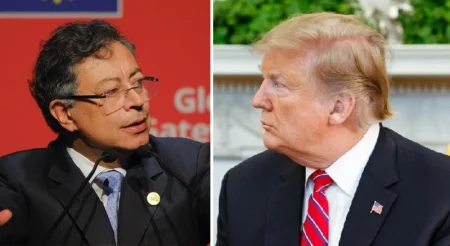 Trump chama presidente da Colômbia de ‘líder do tráfico de drogas.