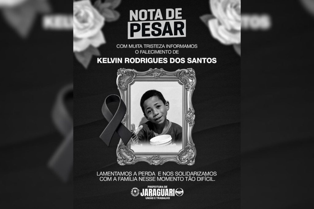‘Só queria brincar’: amigos e familiares lamentam morte de menino de 8 anos que caiu em buraco