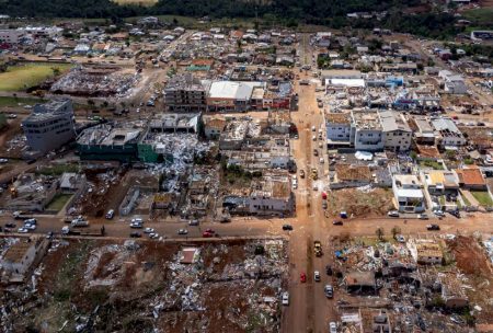 Rio Bonito do Iguaçu: risco de tornado era conhecido, mas Defesa Civil não informou