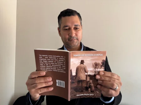 Eusvaldo Rocha Neto lança novo livro “Todos os Nossos Corpos” em Batayporã.