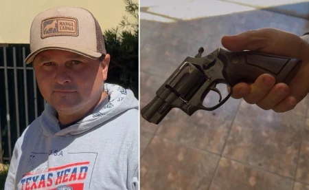 Autor de disparos na Teijin entrega revólver e se apresenta à Polícia Civil em Nova Andradina.