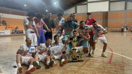 P.V.S. vence Meninos da Vila e conquista o Campeonato Municipal de Futsal de Anaurilândia