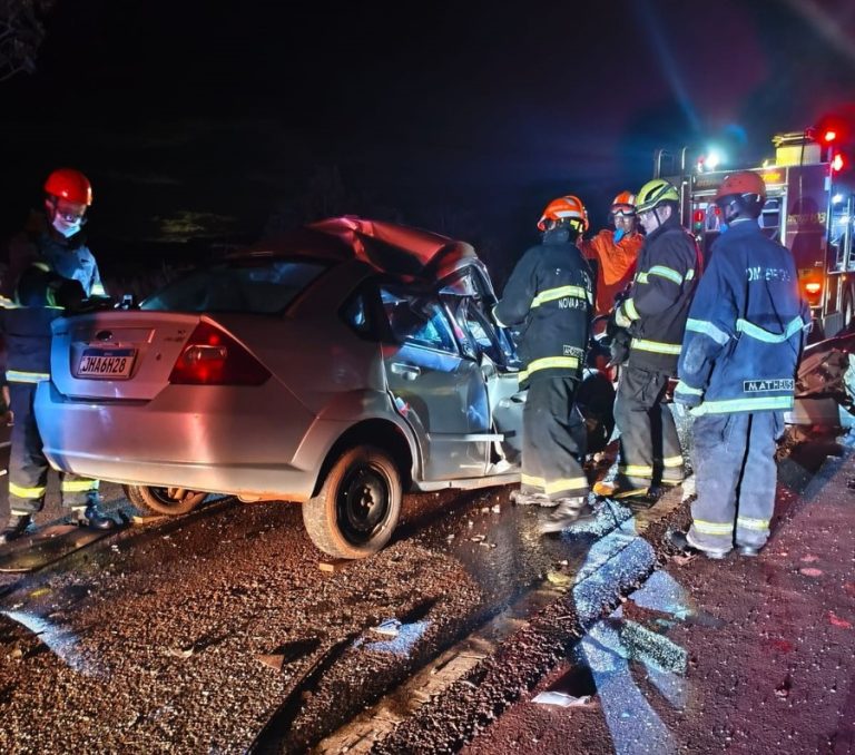 Colisão na MS-267, região de Casa Verde, resulta em morte de motorista após batida na traseira de carreta