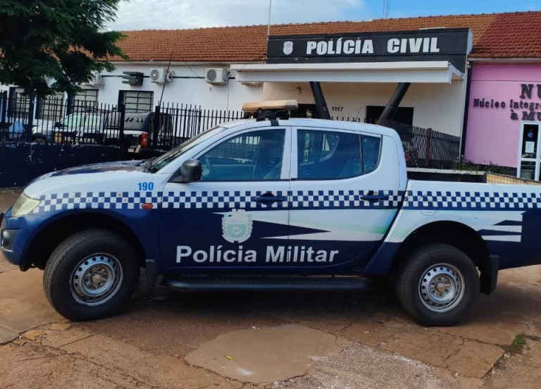 PM cumpre mandado e prende homem com mais de 30 registros criminais em Rio Brilhante.
