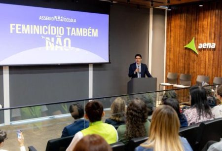 Ministério anuncia campanha nos aeroportos contra o feminicídio no Brasil