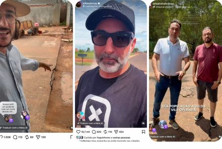 Prefeitos recorrem às redes sociais para questionar serviços de esgotamento sanitário na região de Nova Andradina