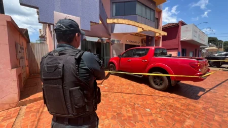 Suspeito devia R$ 7,8 mil a agiota assassinado com golpes de faca em Rio Brilhante.