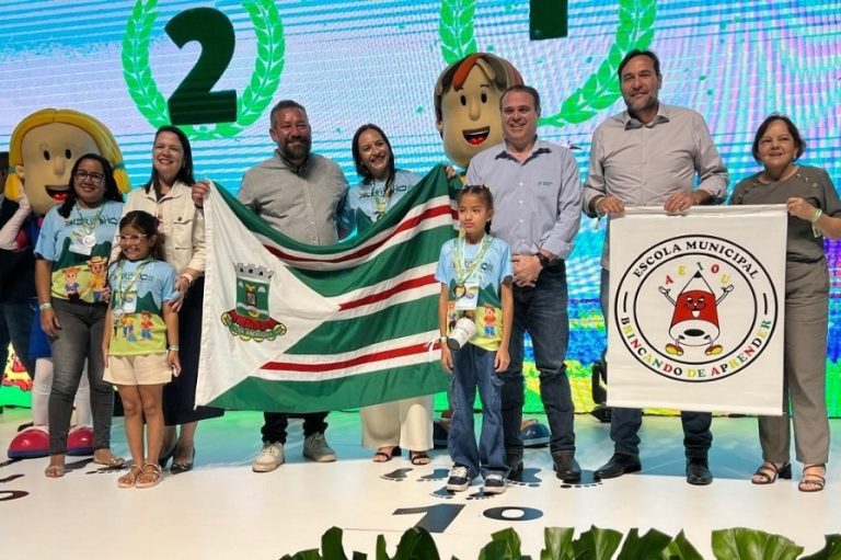 Educação Municipal de Nova Andradina celebra conquistas no Concurso Agrinho 2025.