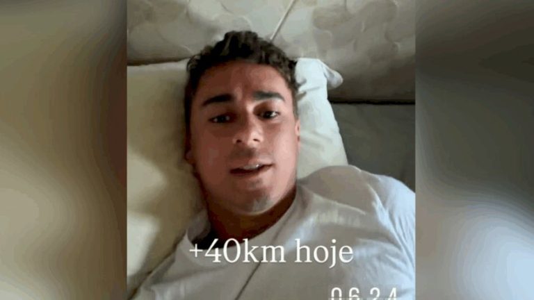 Em 3º dia de caminhada, Nikolas diz que meta para o dia é de 40 km