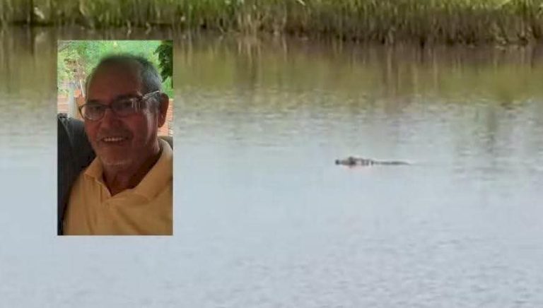 Aposentado é encontrado morto ao lado de jacarés em açude após pesca em açude