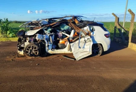 Passageira de SUV morre no hospital quase um mês após acidente na BR-163