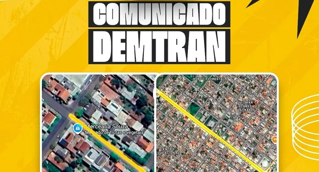 Trânsito de Nova Andradina terá interdições temporárias neste sábado (07) e domingo (08)