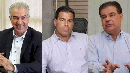Reinaldo, Contar e Nelsinho lideram disputa pelo Senado em MS, aponta pesquisa
