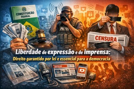 Liberdade de expressão e de imprensa: direito garantido por lei e essencial para a democracia