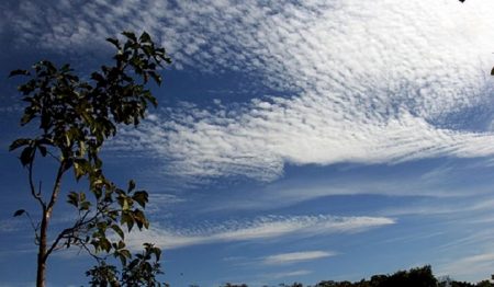 Sexta-feira de sol, ventos e chance de chuva isolada em Mato Grosso do Sul
