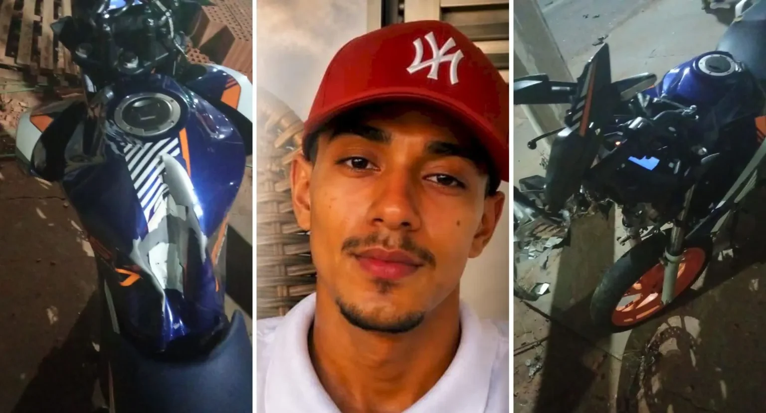 Ivinhema – Jovem que sofreu grave acidente de moto morre em hospital de Dourados