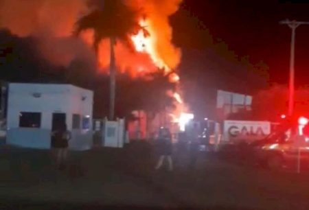 Funcionário é preso após incendiar fábrica onde trabalhava em MS