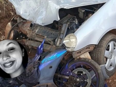 Jovem morre após ser arremessada de moto e motorista foge do local