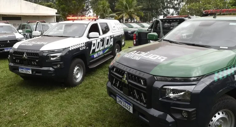 Novas viaturas estão sendo preparadas para atender segurança pública em diversas regiões do Estado