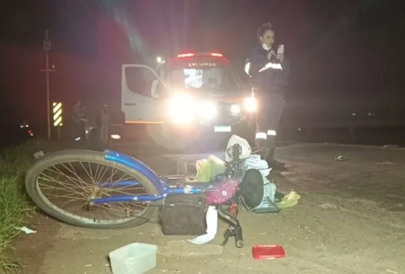 Homem morre atropelado na BR-463.