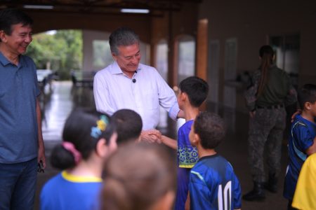 Em visita ao Projeto Florestinha, Hashioka reforça apoio a iniciativas que transformam vidas