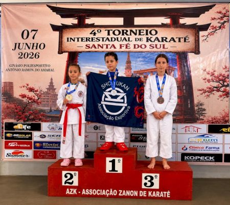 Shobukan brilha em Santa Fé do Sul e conquista 22 medalhas em campeonato interestadual