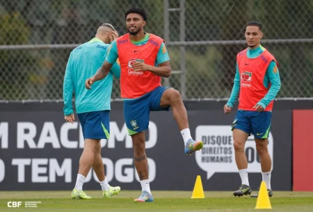 Wesley sofre lesão muscular e é cortado da Seleção Brasileira; Éderson é convocado.