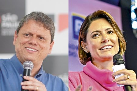 Por que Michelle e Tarcísio ainda não entraram na campanha de Flávio Bolsonaro