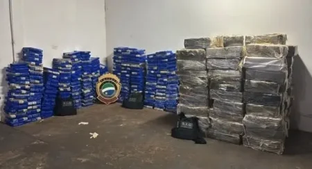 Polícia Civil de Ivinhema realiza a apreensão de mais de 3.500 quilos de maconha