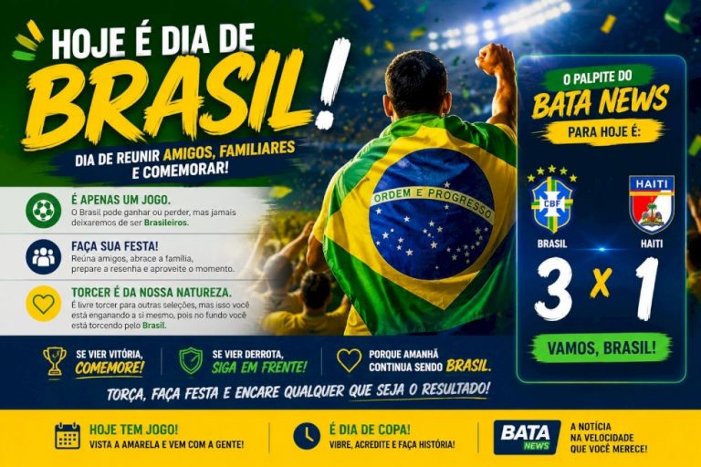 Sextou, hoje é dia de Brasil: de reunir a família, chamar os amigos e viver a emoção do futebol
