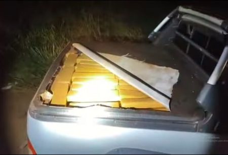 Perseguições na BR-060 terminam com apreensão de quase duas toneladas de drogas