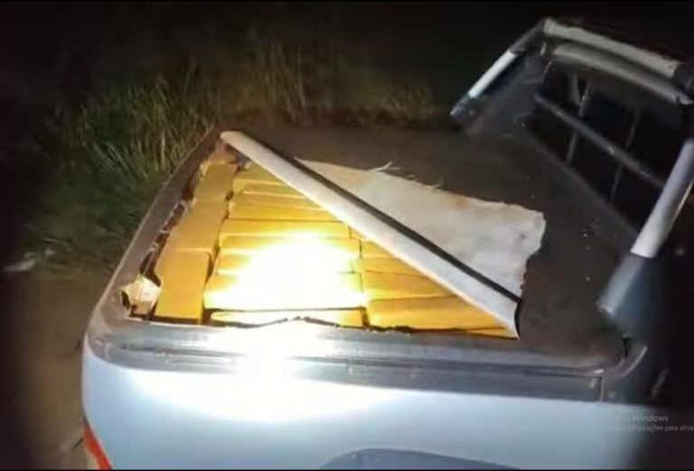Perseguições na BR-060 terminam com apreensão de quase duas toneladas de drogas