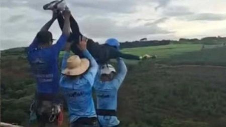 Seis são presos após morte de jovem em salto de rope jumping de 40 metros