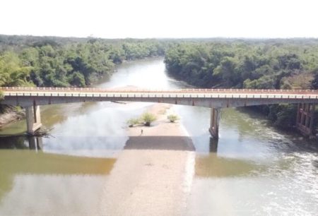 Ponte sobre o Rio Miranda será interditada na próxima 2ª-feira