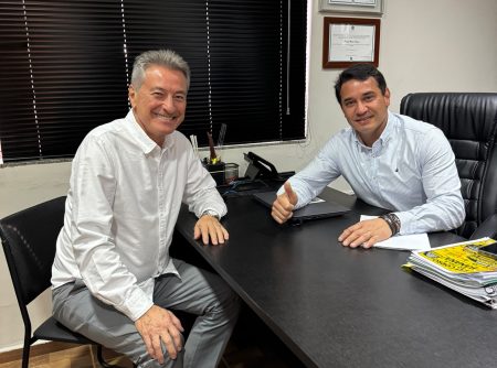 Hashioka reforça parceria com Naviraí em agenda com prefeito e lideranças locais