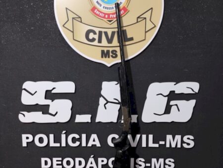 Dupla é presa por porte ilegal de arma e falsa comunicação de crime