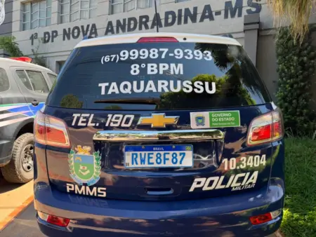 Homem de 52 anos é preso por violência doméstica em Taquarussu.