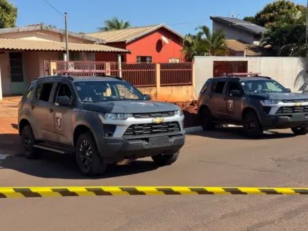 Dois morrem após confronto com o Choque em Ivinhema.