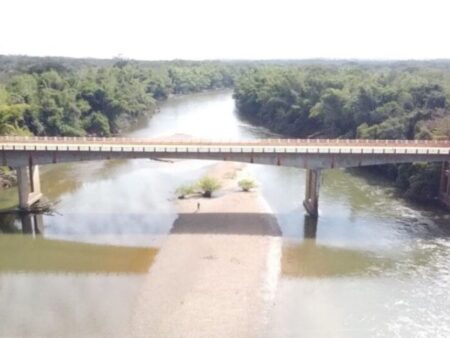 Ponte da MS-345 sobre o rio Miranda será interditado nesta terça