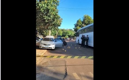 Homem morre após trocar tiros com policiais durante tentativa de abordagem