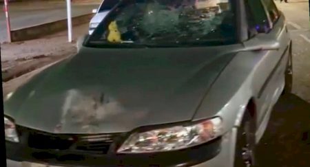 Condutor de Honda Bros sofre ferimento na cabeça após colisão com Vectra em Nova Andradina