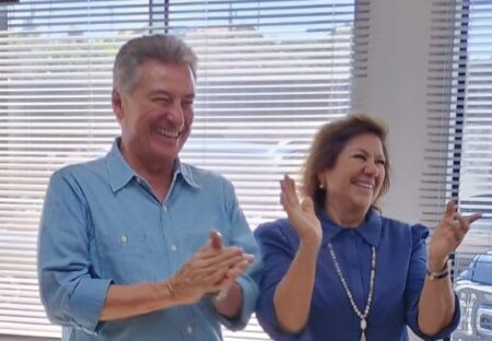 Republicanos e União Brasil oficializam casal Hashioka candidatos a deputado estadual e federal em Mato Grosso do Sul